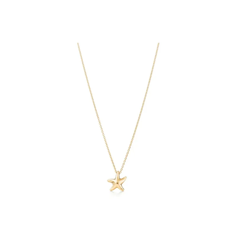 TIFFANY & CO. 18K Gold Necklaces Unisex Gold-0
