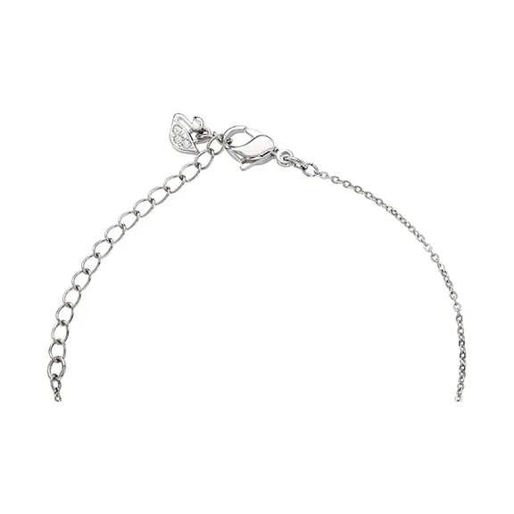 Swarovski 925 Sterling Silver Necklaces Women's Silver-3