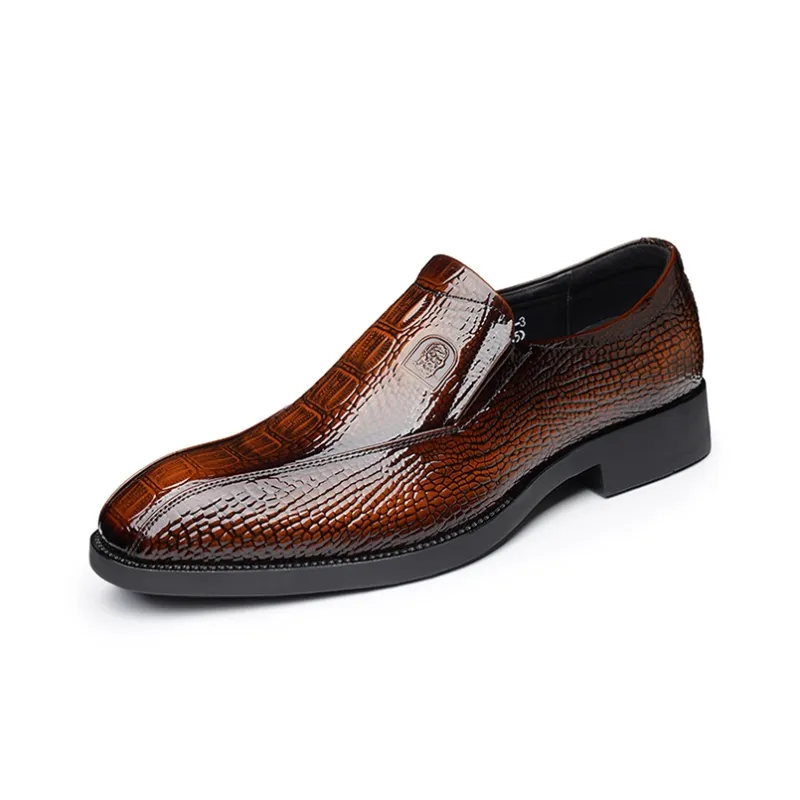 LAORENTOU Dress Shoes Men Low Top Black/Brown/Blue-12