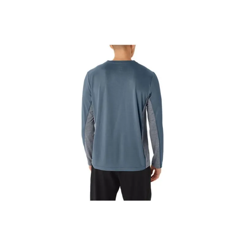 Asics Train Sana Long Sleeve T-Shirt Men's Steel Blue-1