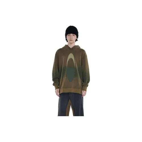 Anomalies Department -a.N.D Sweatshirts Men Army Green