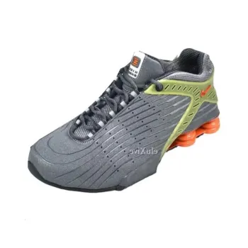 Nike Shox Xt Iv Large Graphite Orange Flash Neutral Grey