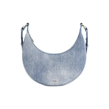 JW PEI Vegan Leather Saddle Bag, Crossbody Bag Women's Blue