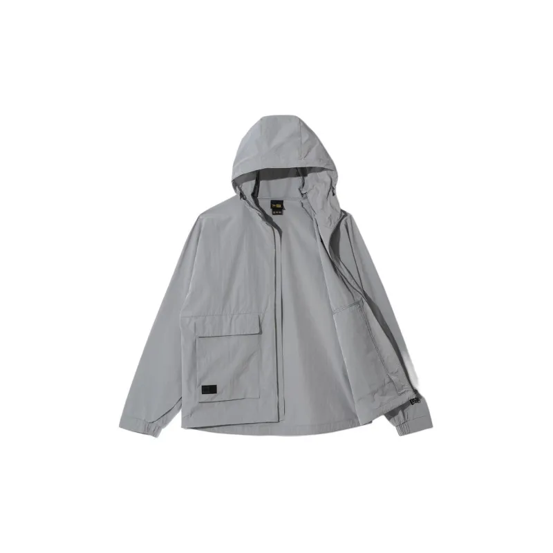 New Era SS24 Jacket Unisex Gray-1