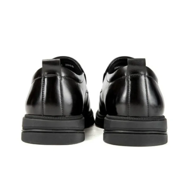 AOKANG Business Formal British Style Leather Shoes Casual Shoes Men's Black-3