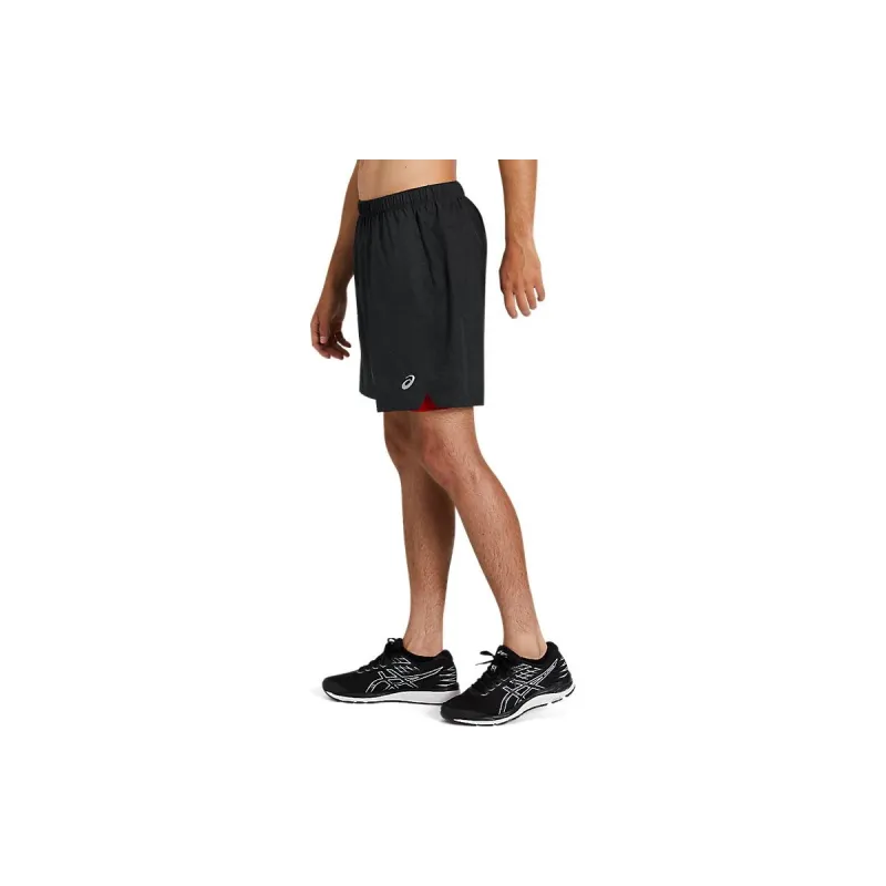 Asics 7in 2 In 1 Short Casual Shorts Men's Graphite Gray-2