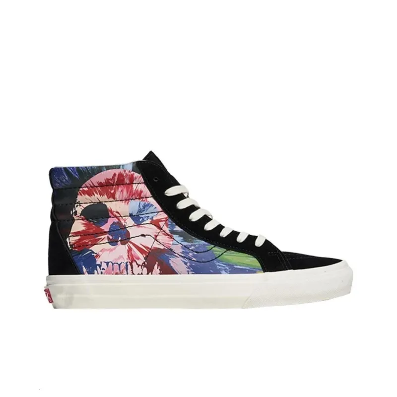 Vans Sk8 Hi Reissue Vlt Lx Damien Hirst Splatter Skull-1