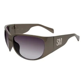 STEVE MADDEN Irregular Shape Sunglasses Unisex Umber