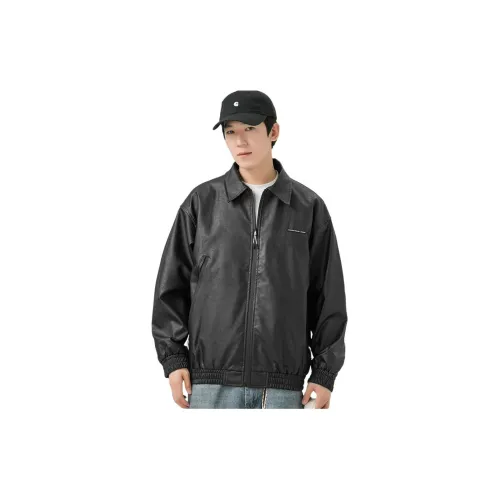 WOOD SOON Jackets Men Black