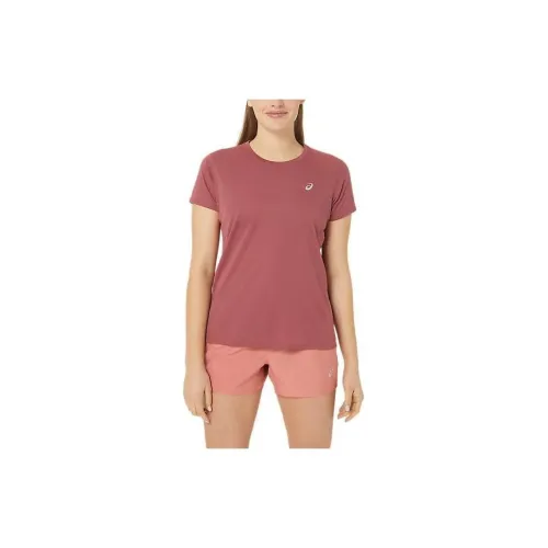 Asics T-Shirts Women's Ox Chest Meat Red