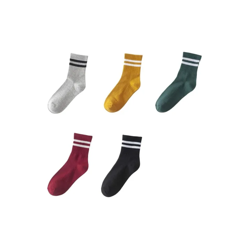 Lanza Mid Calf Socks Women's 5 Pack-2