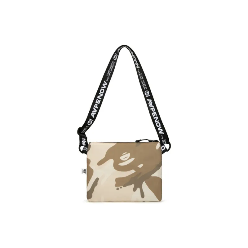 Aape Fabric Crossbody Bag Regular Men's Khaki/Camouflage/Green-1