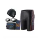 4079 Black Five-Piece Set[Swimming Shorts+Swim Goggles+Swimming Cap+Swim Bag+Bath Towel]