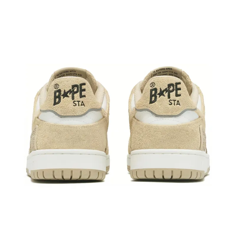 BAPE A BATHING APE Bape SK8 Sta Beige Suede-4