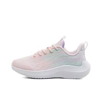 WARRIOR Running Shoes Women's Low Top Gradient Pink Green