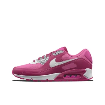 Nike Air Max 90 Cushioning Wear Resistant Low Top Casual Shoes Unisex Pink