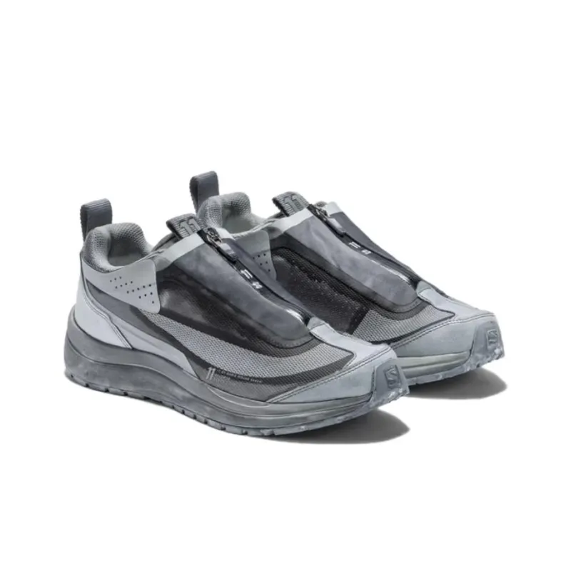 11 BY BORIS BIDJAN SABERI Low Top Casual Shoes Men's Silver-2