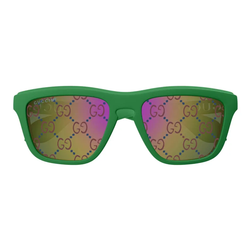GUCCI Square Logo Frame Sunglasses-1