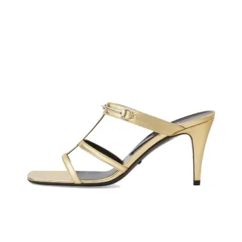GUCCI 75mm Horsebit-detail Leather Sandals