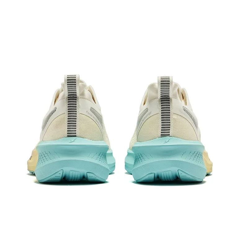 Erke Lightning 3.0 Summer Cushioning Rebound Low Top Running Shoes Women's Microcrystal White-3