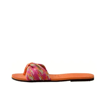 Havaianas You St Tpz Mesh Fc Slide Slippers Unisex Coral Pink