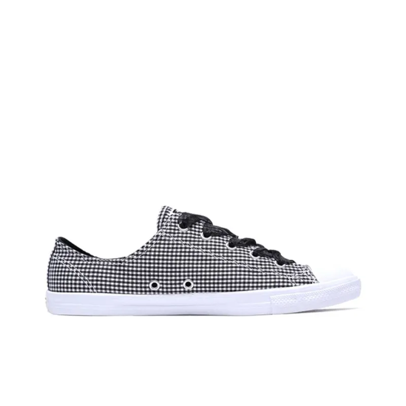 Converse Chuck Taylor All Star Black White Plaid Women's-1