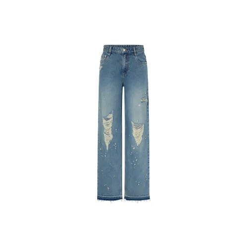 MO&CO Jeans Women's Denim Blue