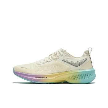 Erke Lightning 3.0 Summer Cushioning Rebound Low Top Running Shoes Women's Microcrystal White