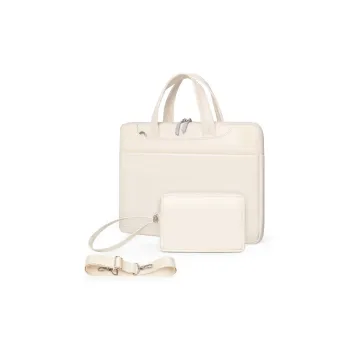 Techson PU Crossbody Handbags Regular Unisex Cream White/Sky Blue/Elegant Gray/Lady Pink