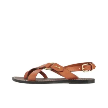 SOEUR Florence Leather Sandals