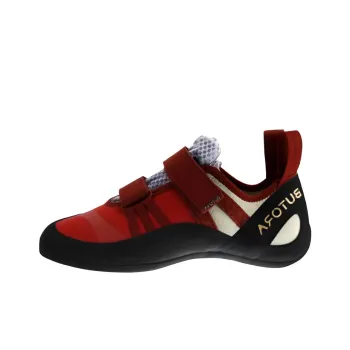 BUTORA Endeavor Crimson Wide Cushioning Wear-Resistant Low-Top Hiking Shoes Unisex Red White