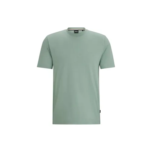 HUGO BOSS T-Shirts Men Light Green