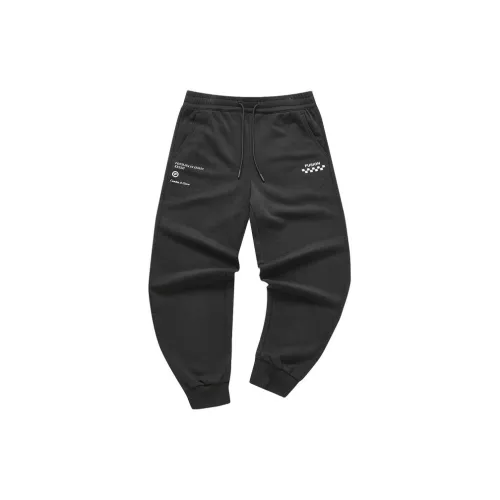 FILA FUSION UNIFORM Knitted Sweatpants Men Jet Black