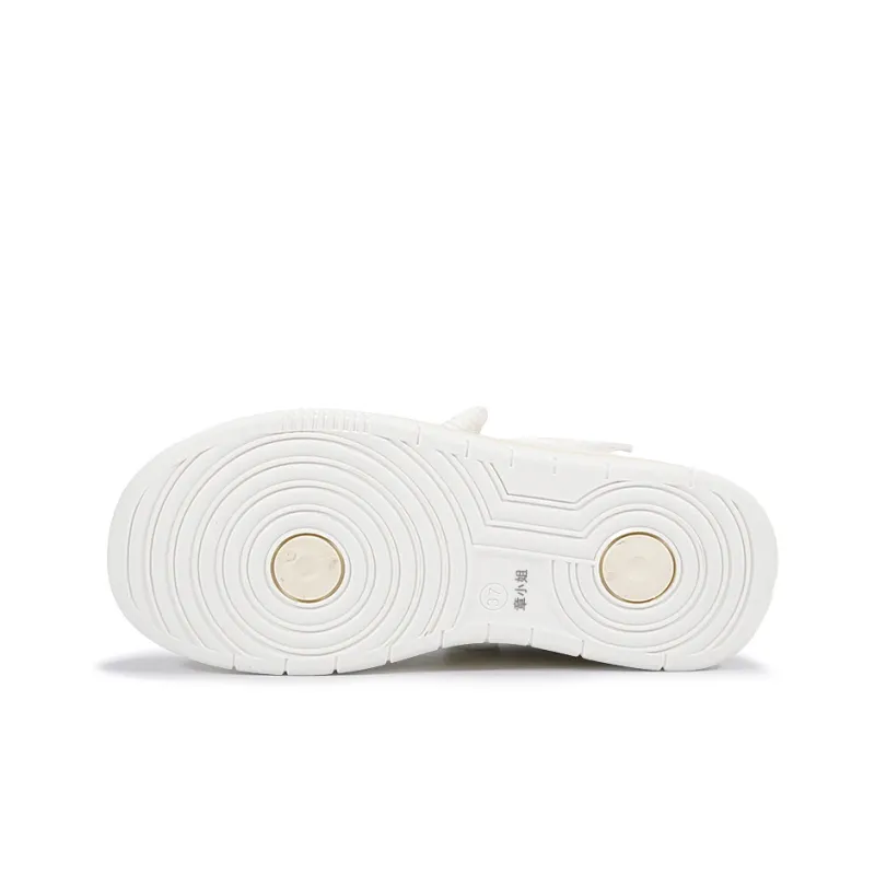 Miss Zhang Cushioned Wear-Resistant Lightweight Height Increasing Low-Top Skateboard Shoes Women's Greige-5