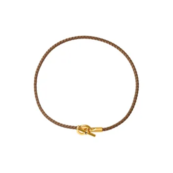 HERMES Glenan Bracelets Women's Elephant Gray