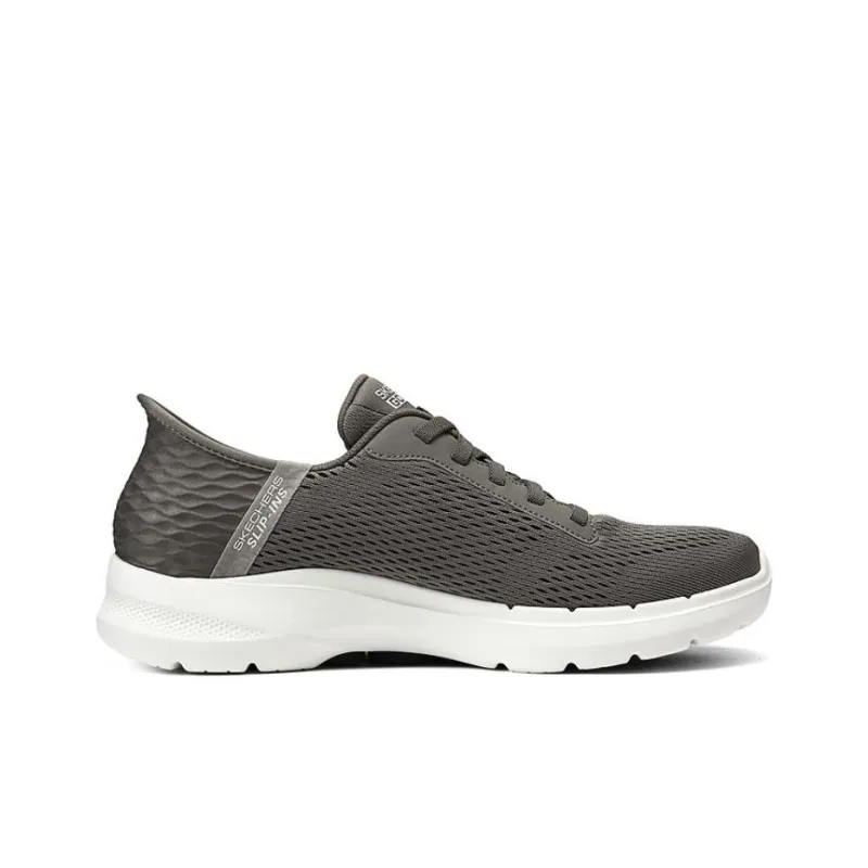 Skechers Hands Free Slip Ins Cushioning Low Top Casual Shoes Men's Brown-1