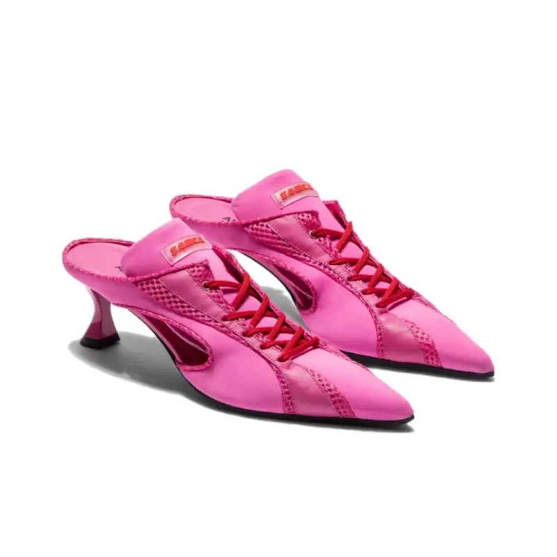 ANCUTA SARCA Closed Toe Slippers Women's Pink-2