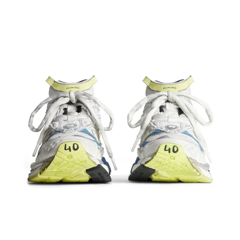 Balenciaga Runner 2.0 White Yellow Blue-4
