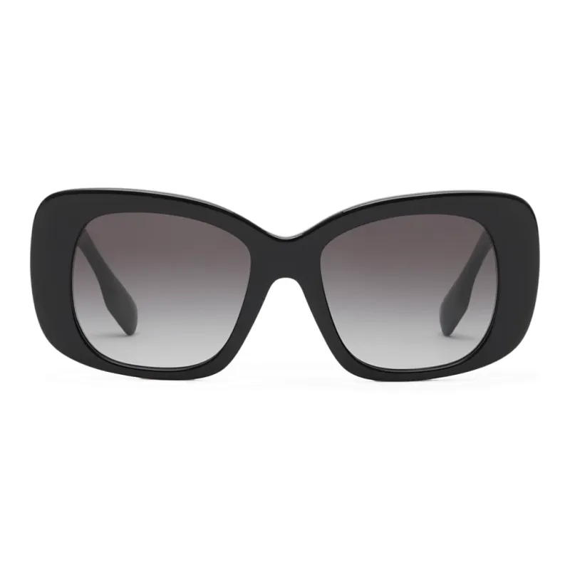 Burberry Logo embossed Oversize frame Sunglasses-0