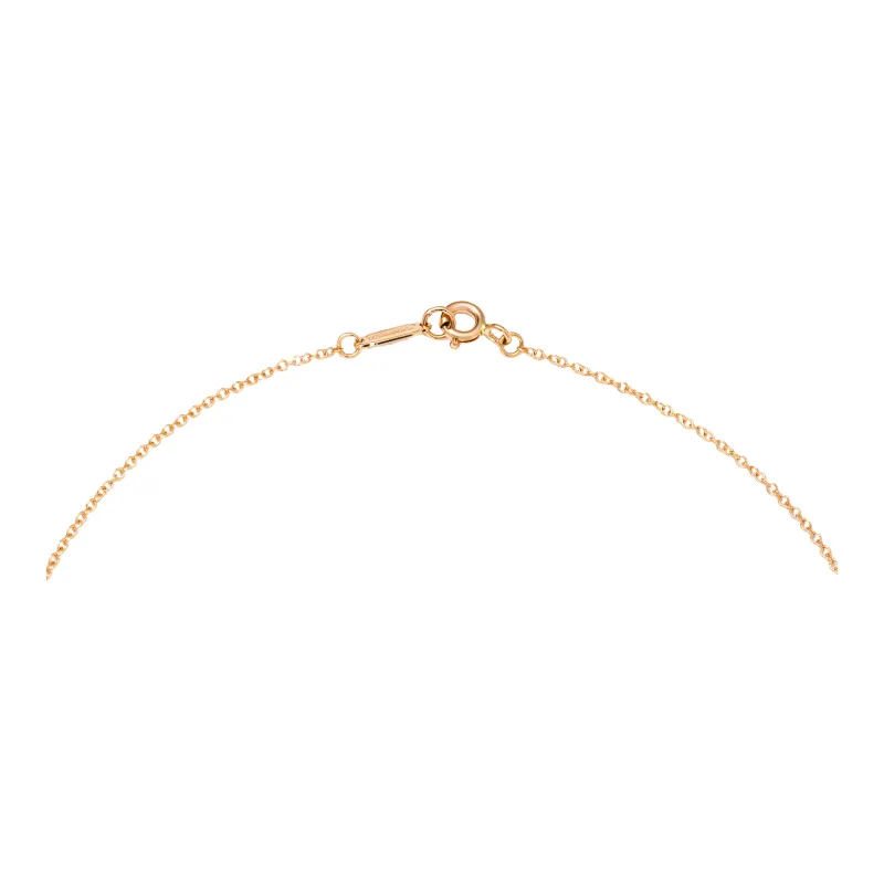 TIFFANY & CO. Keys Collection Rose Gold Necklaces Women's-4