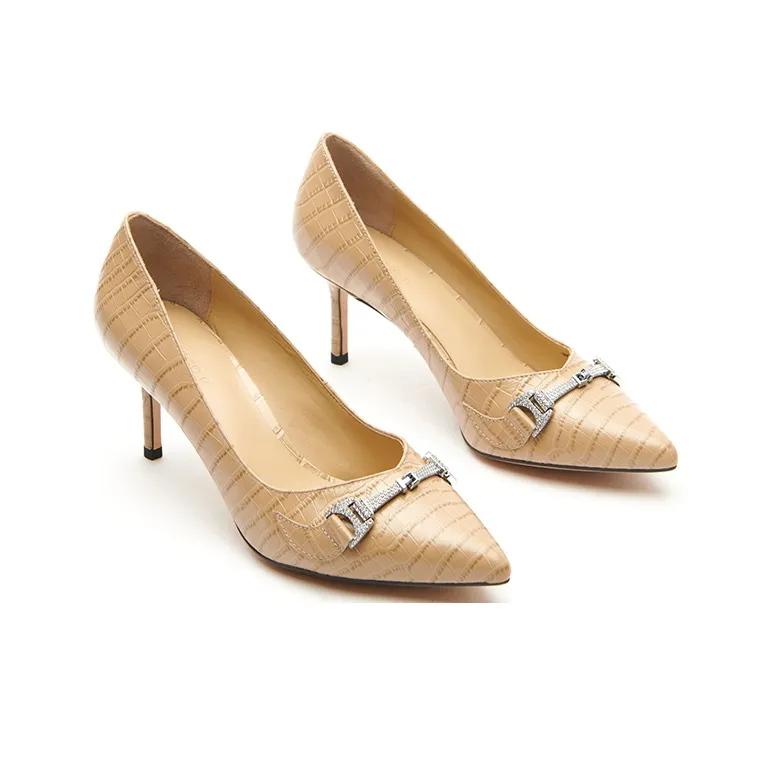 BLOCCO5 Slim Heel High Heels 8cm Women's-2