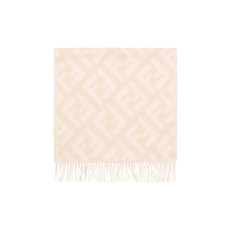 FENDI Ff Motif Fringed Scarf-2
