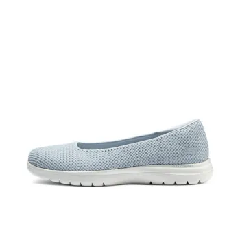 Skechers Anti Slip Wear Resistant Low Top Casual Shoes Women's Gray