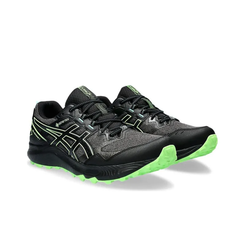 Asics Gel Sonoma 7 Gtx Black Illuminate Green-2
