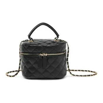 Bywhich PU Handbag Regular Women's Black