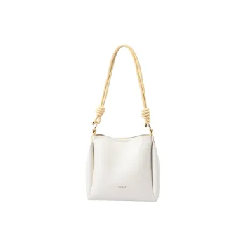SEM/R Synthetic Leather Shoulder Bag Regular Women's Ecru/Pinkish/Coffee/Black