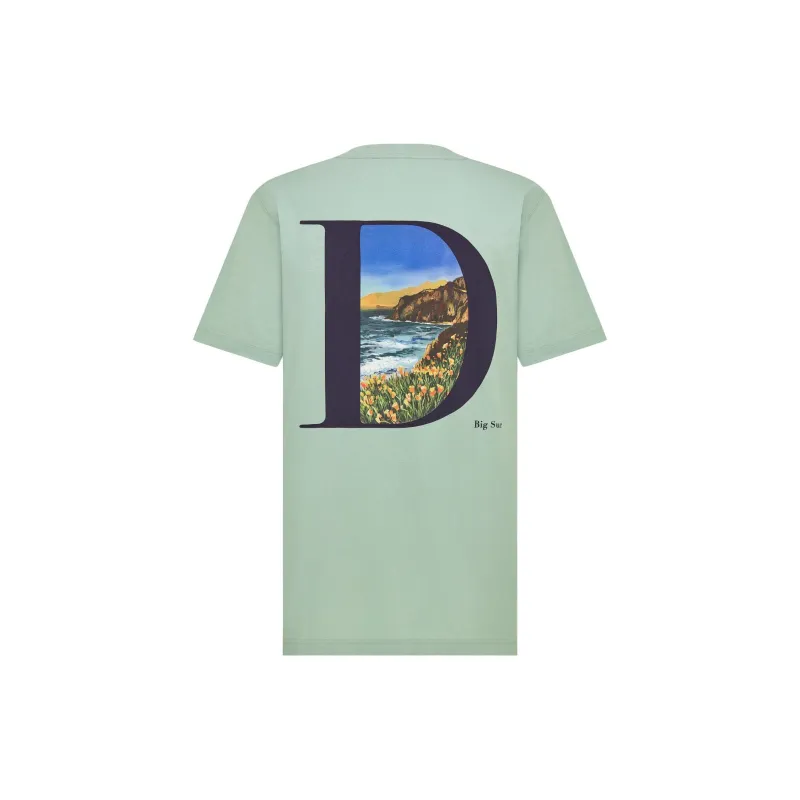 DIOR T Shirts Men Green-1