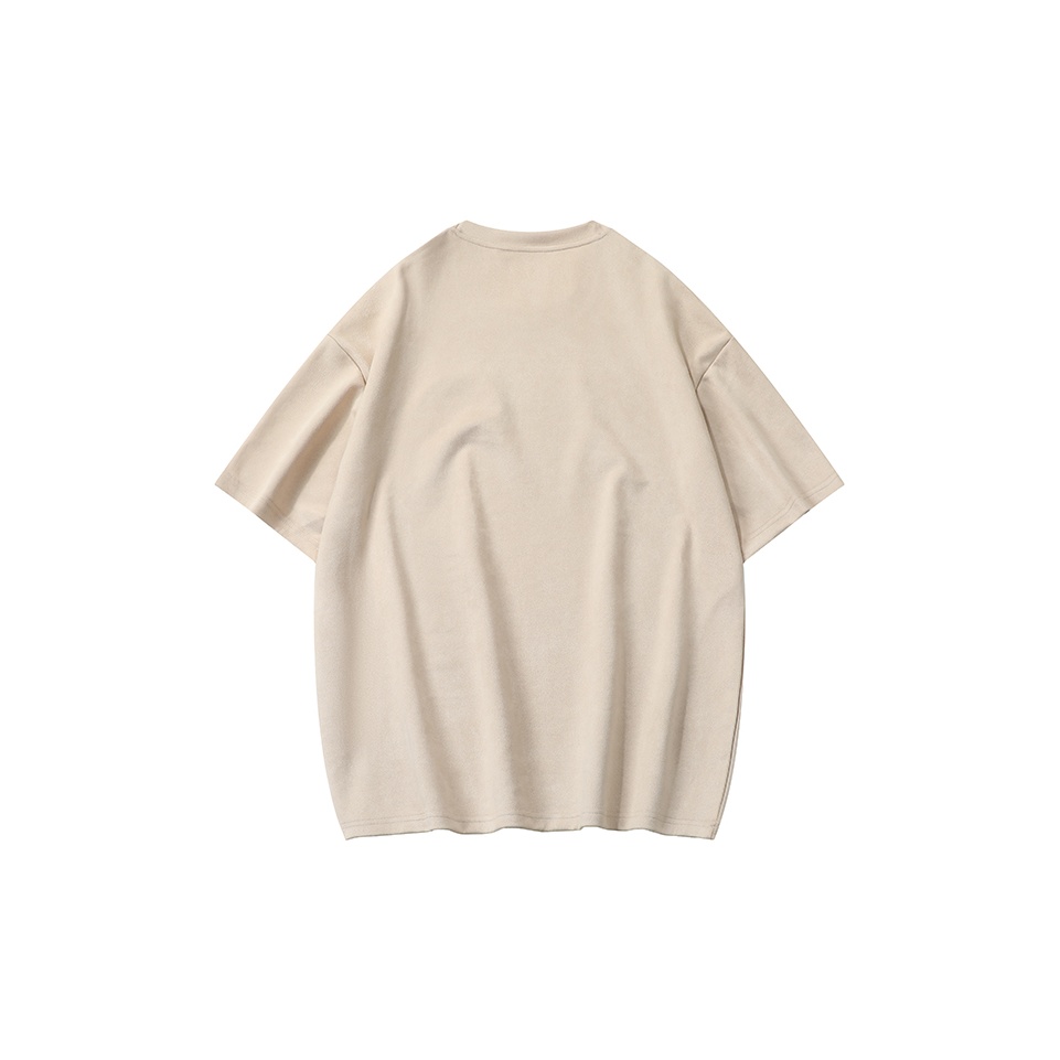 ★ILLIGO★ Ethnic Overfit T-Shirt Khaki oversized-faded-t-shirt-faded-