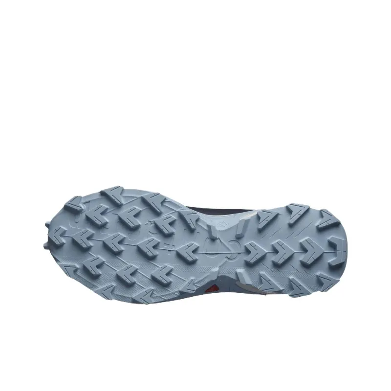 SALOMON Supercross 4 Shock Absorbers With Slip Resistant Features Low Top Running Shoes Women's Dark Blue-5