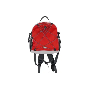 SUMAYZOY Polyester Backpack Small Size Unisex Vintage Red/Light Gray